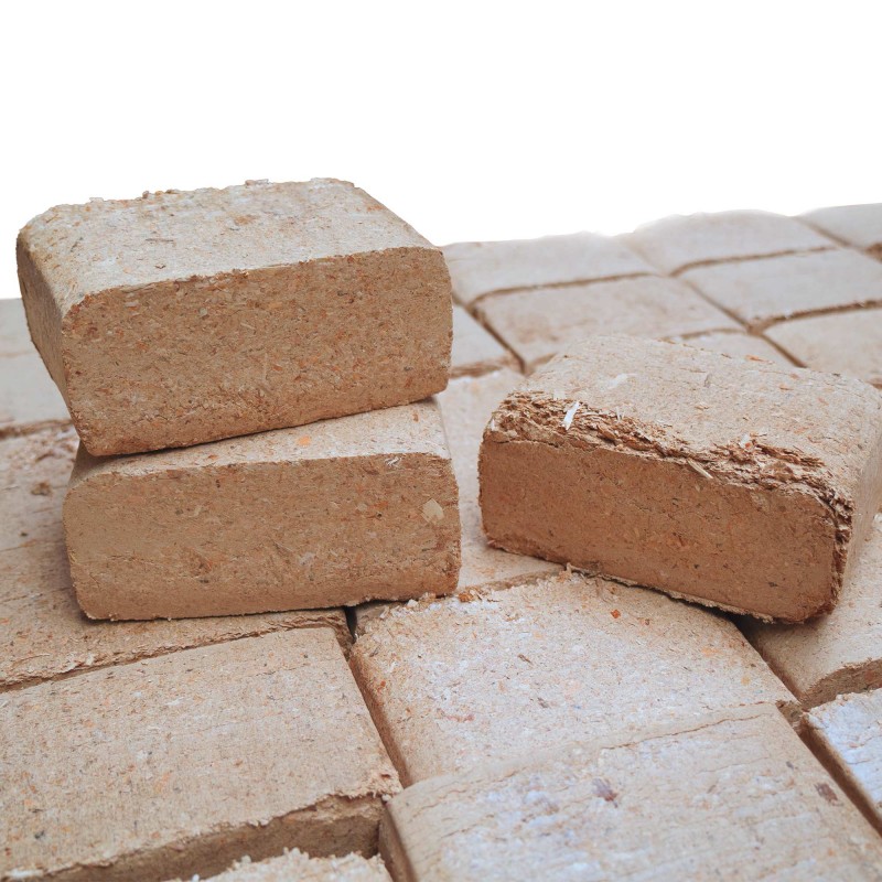 Bûches compressées – 1620 bûches – 100% naturelles