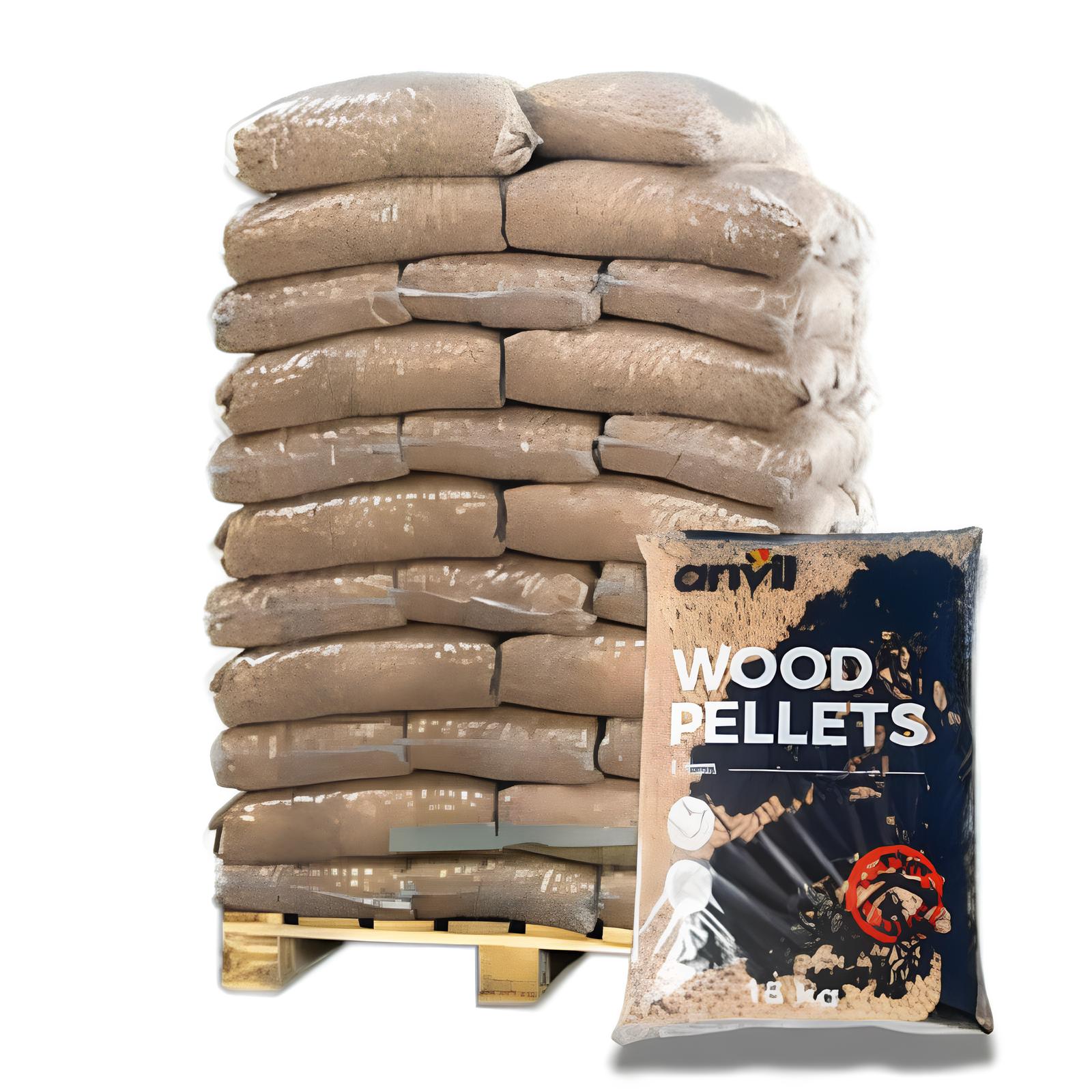 Pellet ANVIL – Palette de 70 sacs – EN Plus A1