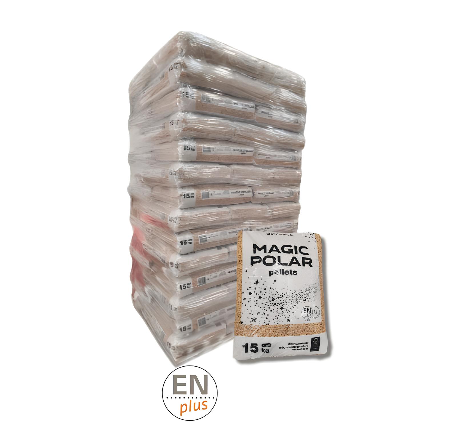 Pellet MAGIC POLAR – Palette de 70 sacs – EN Plus A1