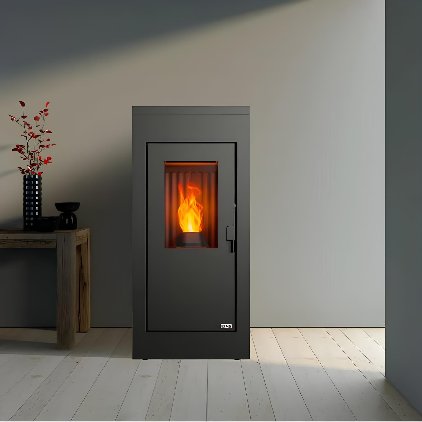 Poêle à granulés étanche Vulcano Silenzio – 9,2 Kw
