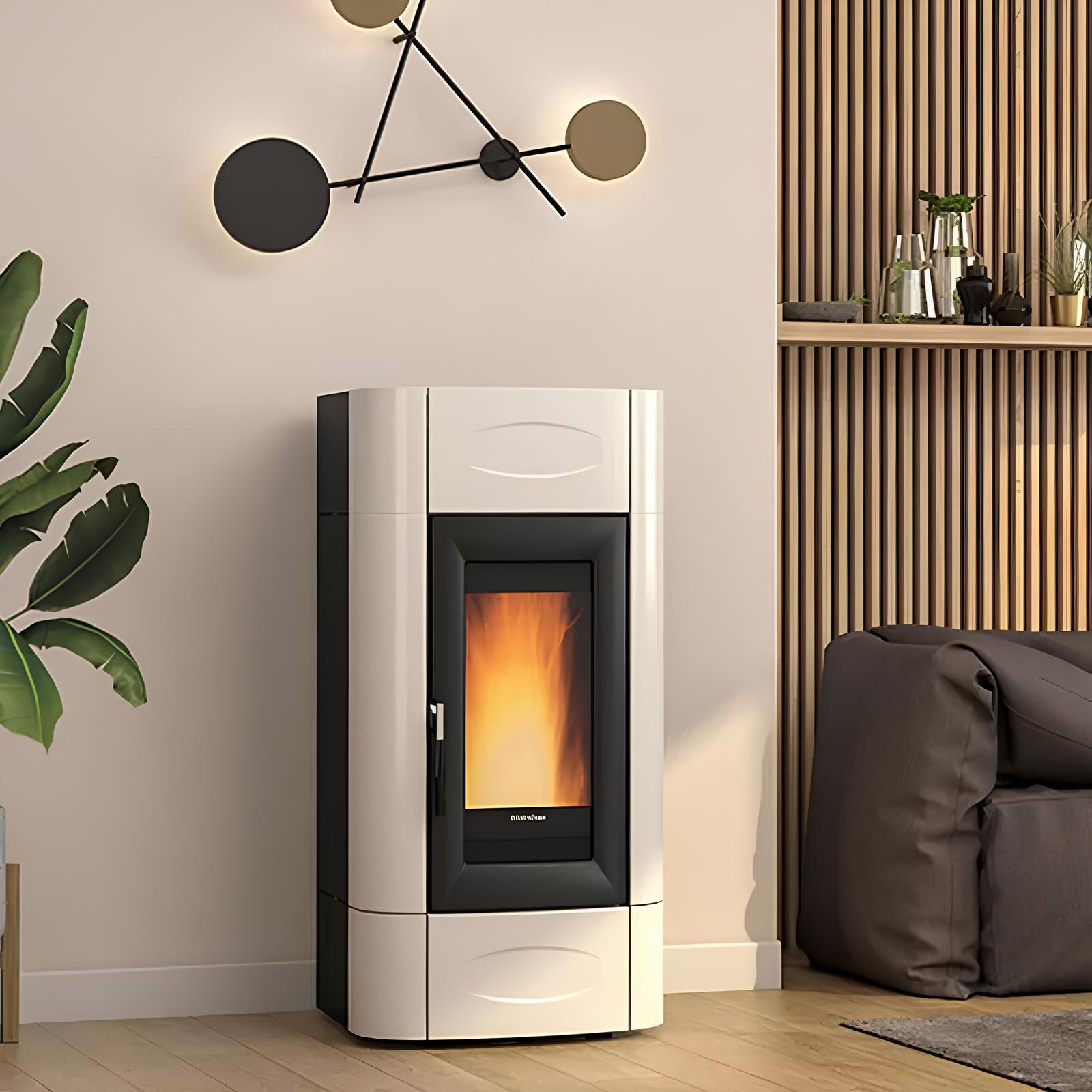 Poêle à granulés hydro Isidora H20 – 23 Kw