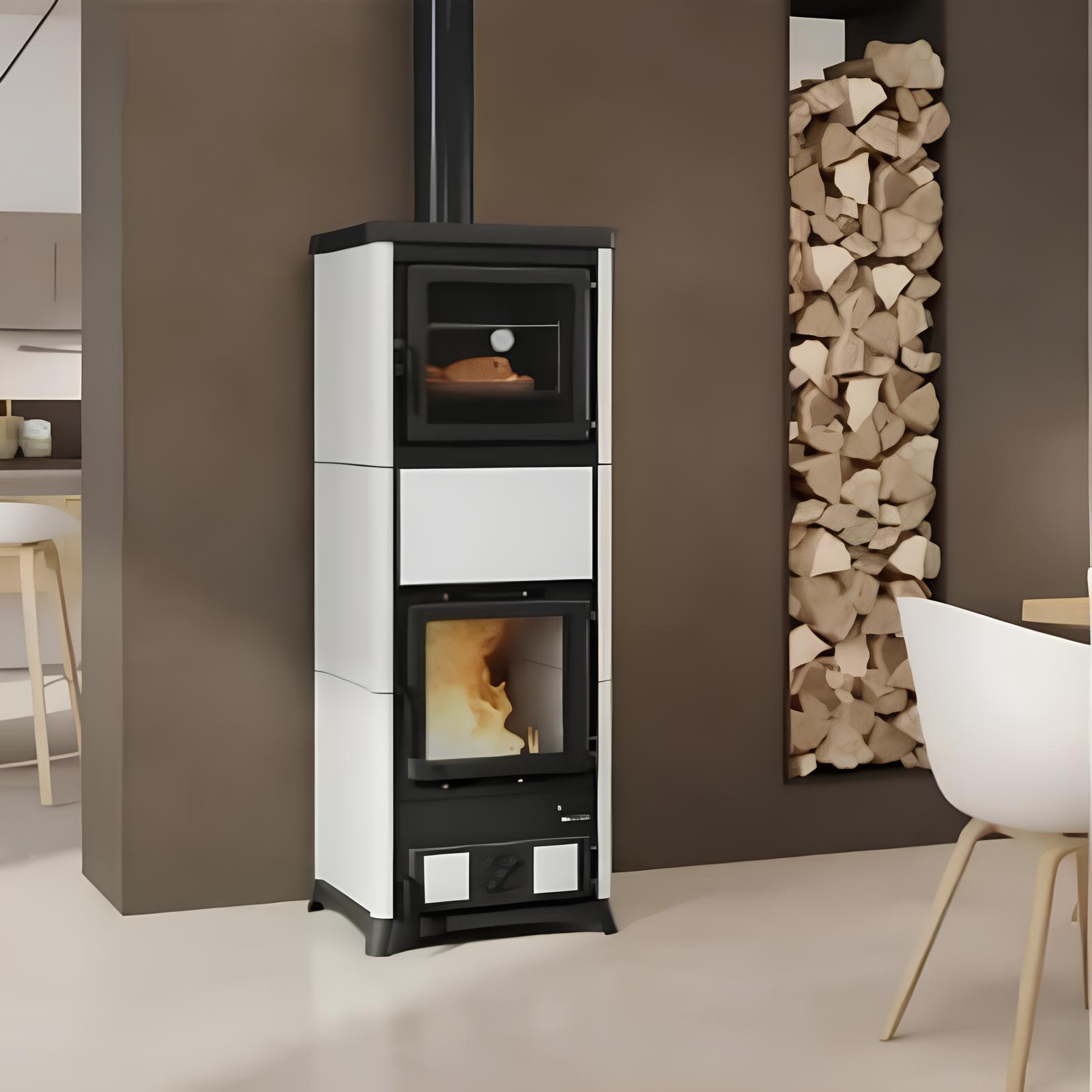 Poêle à bois Concita 2.0 Steel – 11,8 Kw