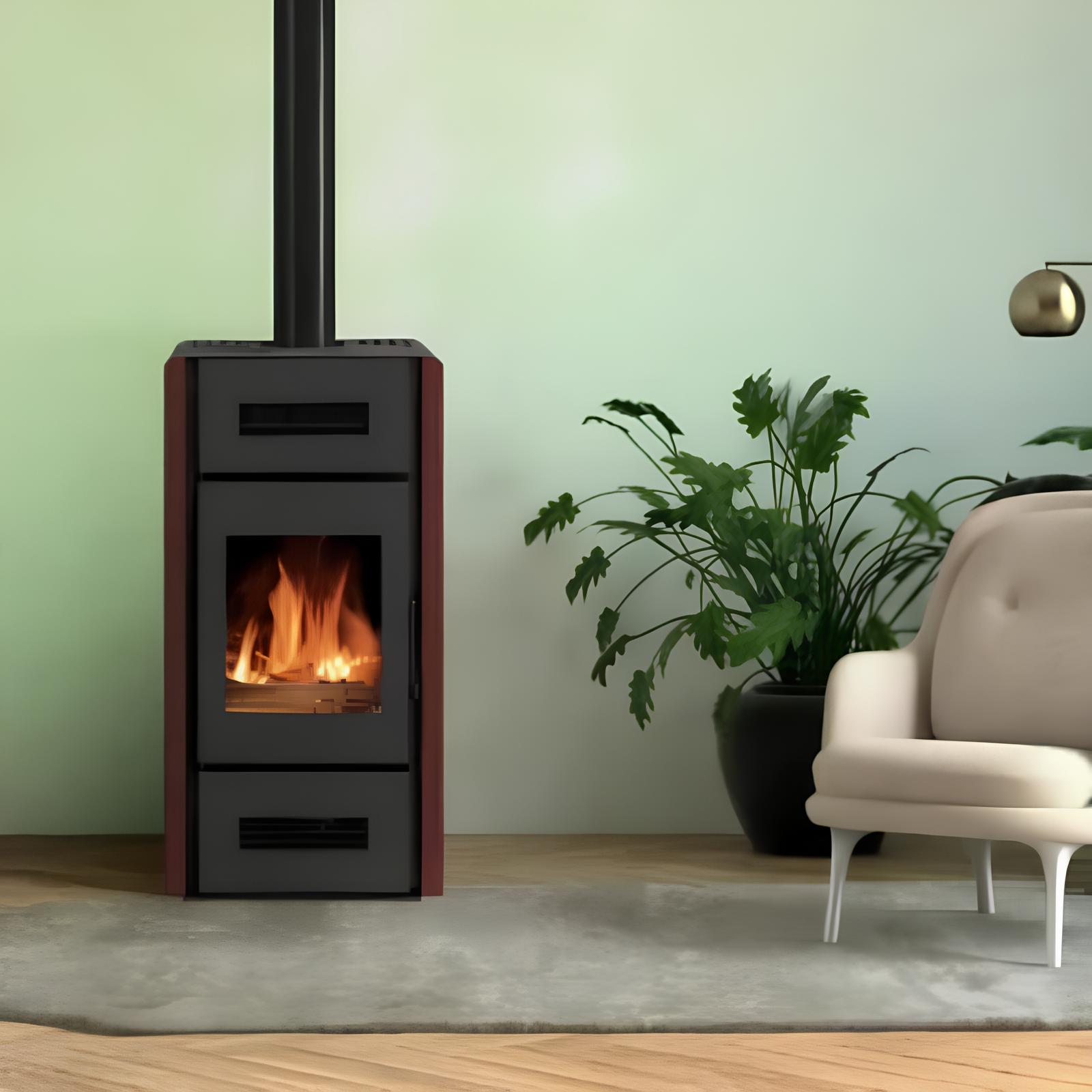 Poêle à bois Stephania – 7,5 Kw